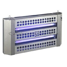 Лампа инсектицидная GLEECON H80 (s 300 м2) нерж. сталь,безосколочные лампы, клеевой лист