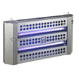 Лампа инсектицидная GLEECON H80 (s 300 м2) нерж. сталь,безосколочные лампы, клеевой лист