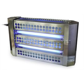 Лампа инсектицидная GLEECON H60 (s 300 м2) нерж. сталь, безосколочные лампы, клеевой лист