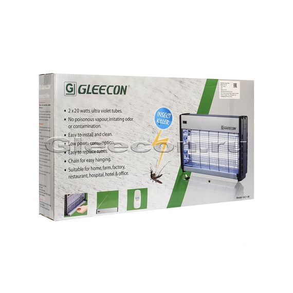 Лампа инсектицидная GLEECON GC1-40 (s 50-300 м2)