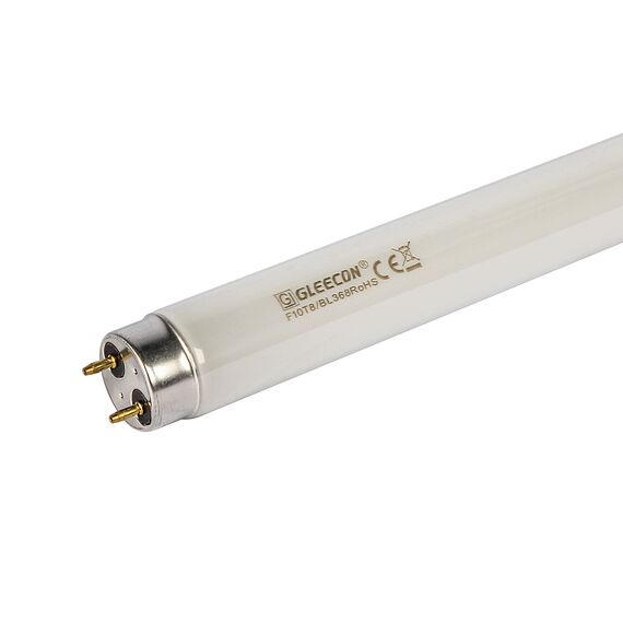 Лампочка ультрафиолетовая запасная 10W GLEECON ORIGINAL F10T8 BL безосколочная