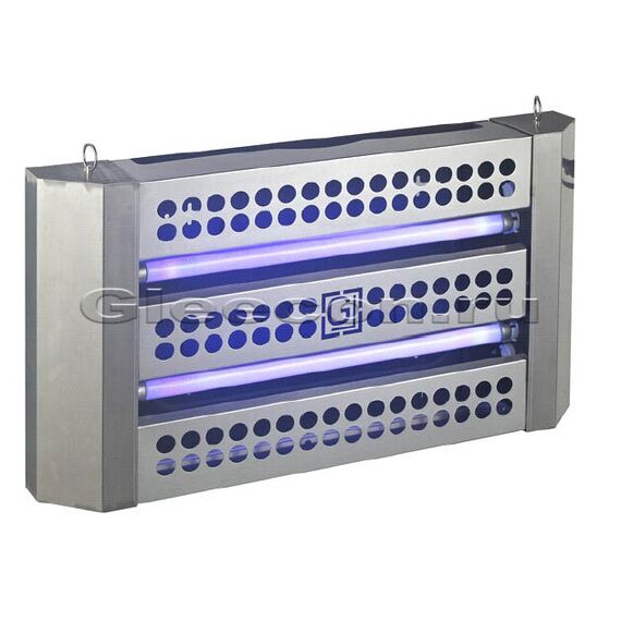 Лампа инсектицидная GLEECON H30 (s 100 м2) нерж. сталь,безосколочные лампы, клеевой лист